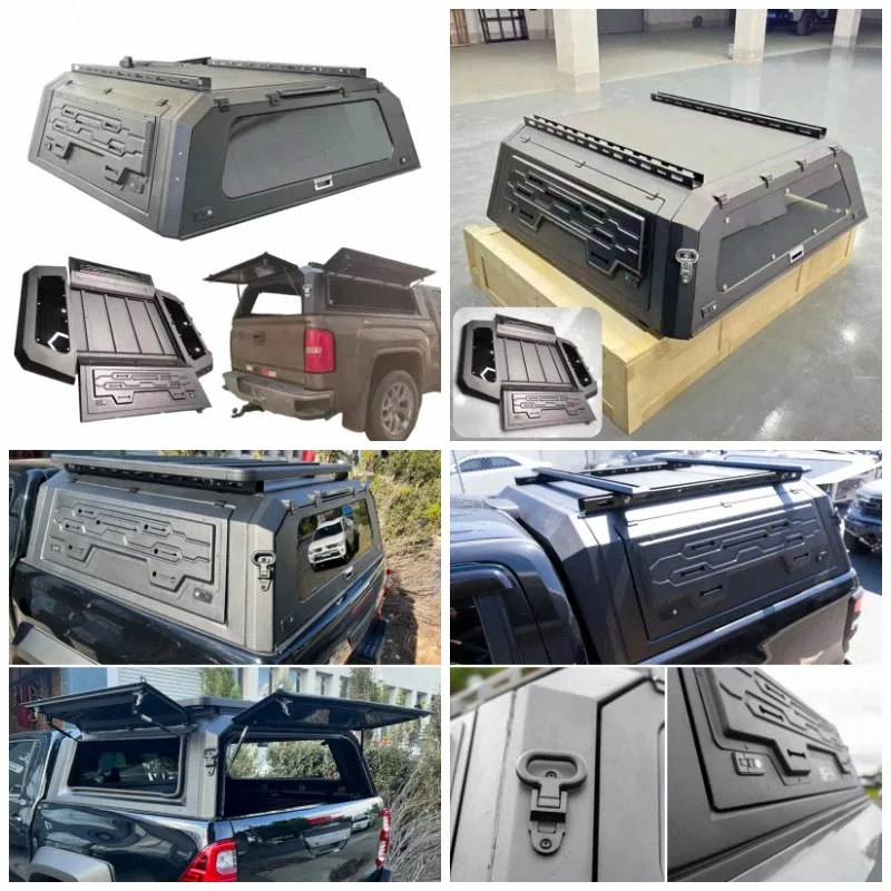 2020 2024 Sierra 1500 2500 3500 Denali Crew Cab Hardtop Truck Smart Top Caps Camper Shell 6.5 ft Bed Topper Canopy