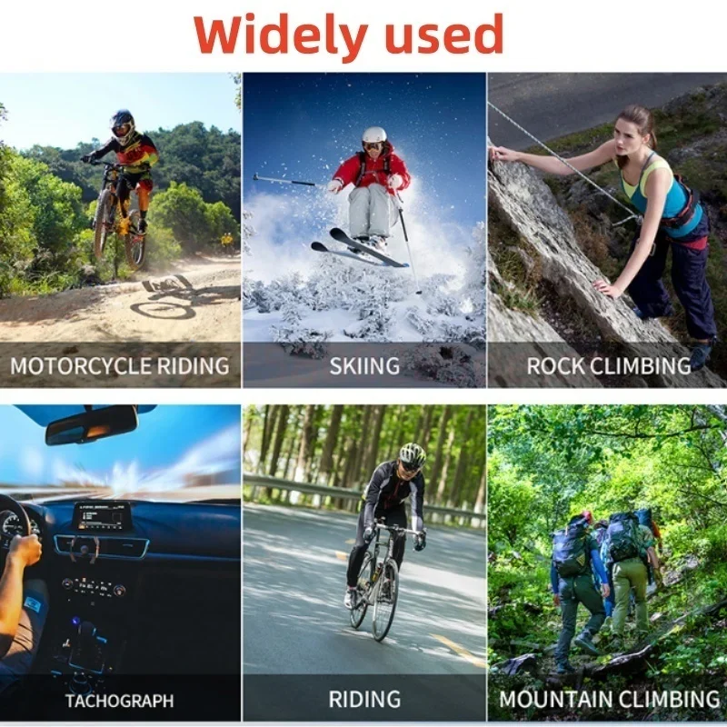 Mini WIFI Pocket Camera 2K FHD Sports Action Camera Portable Small Body Camera Rotating Outdoor Bicycle Recorder Camcorder