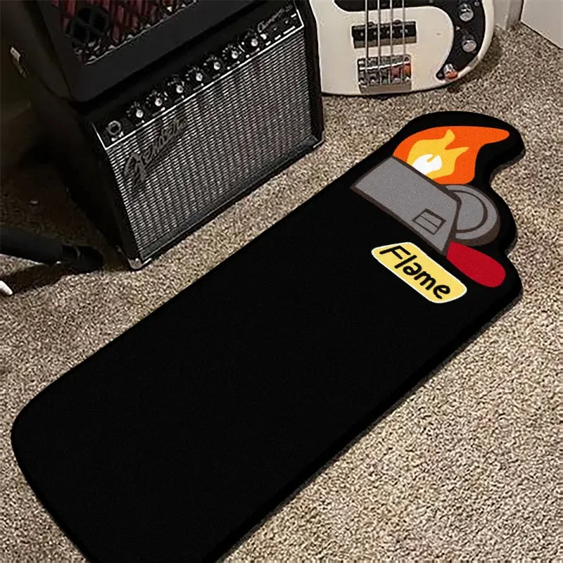 VIKAMA Trend Lighter Special-Shaped Carpet Soft Non-Slip Bedroom Bedside Carpet Studio e-Sports House Mat Home Decoration