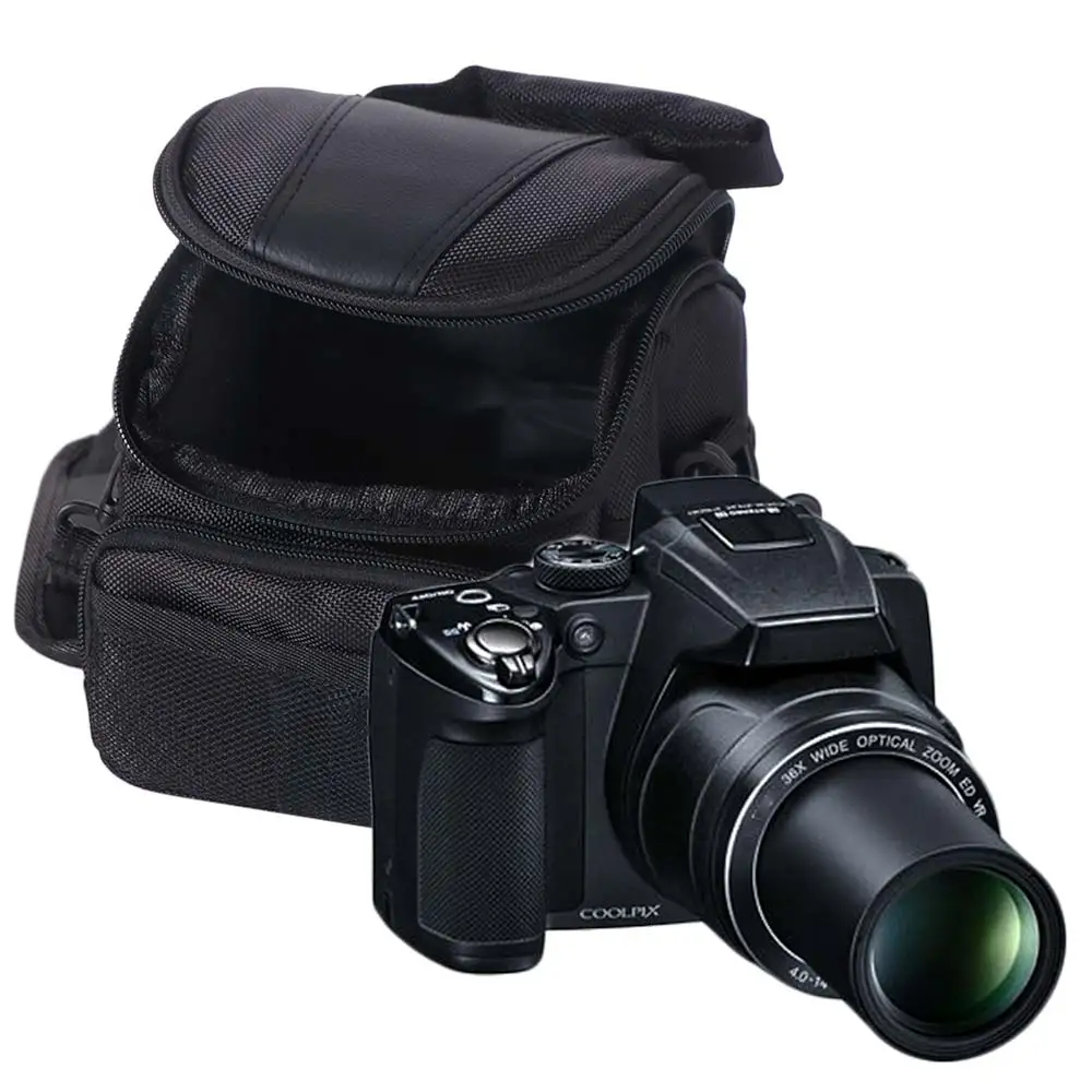 

Single Shoulder SLR Camera Bag Shoulder Strap Scratch-proof Photography Bag Lightweight Zipper Camera Handbag Outdoor Travel