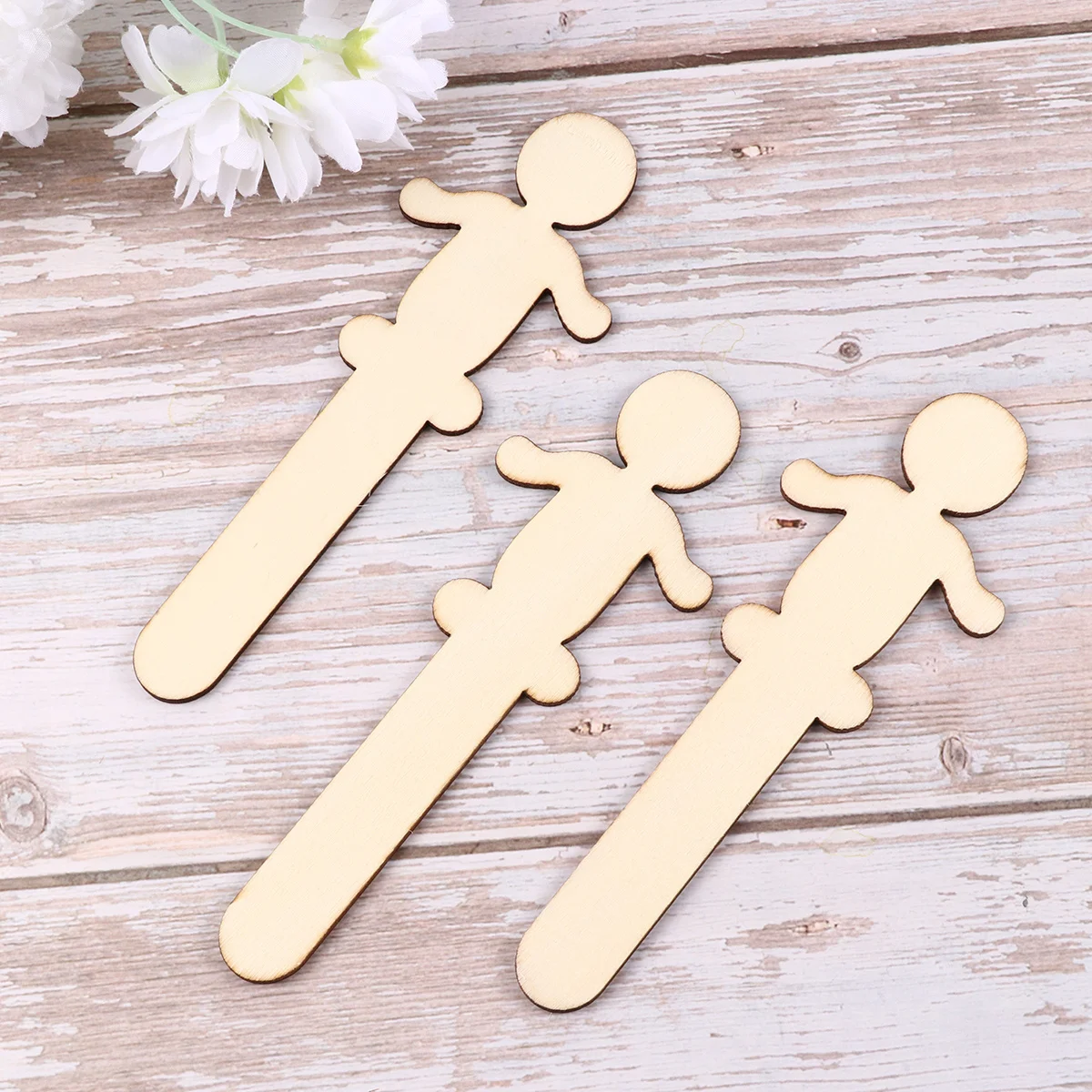 

2Pack Wood Slices Cartoon Style Natural Sanded Smooth DIY Crafts Wedding Centerpiece Christmas Ornaments Home Decor Wooden Art