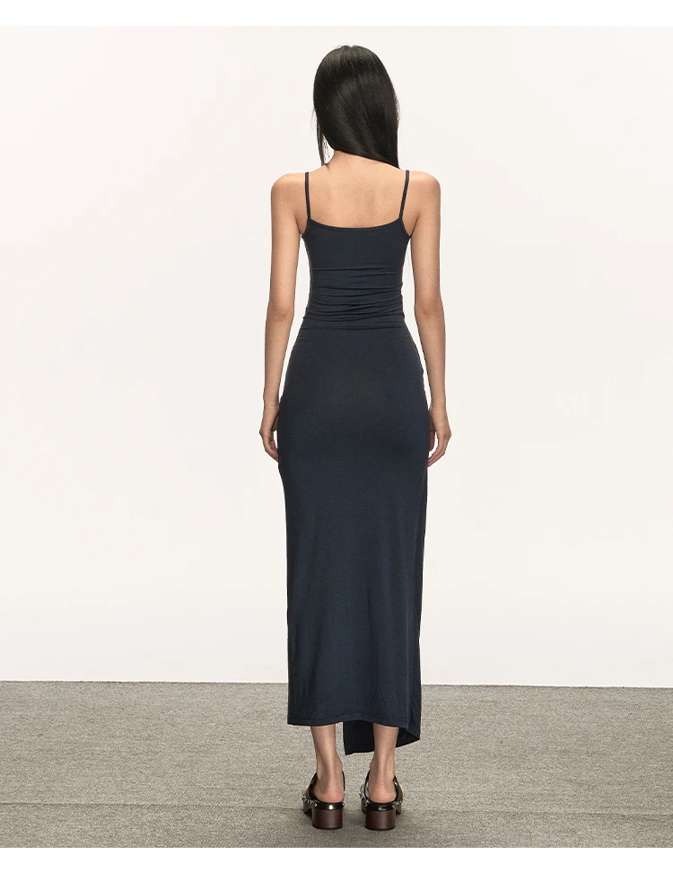 Abito longuette Bodycorn con vestibilità laterale e slite da donna