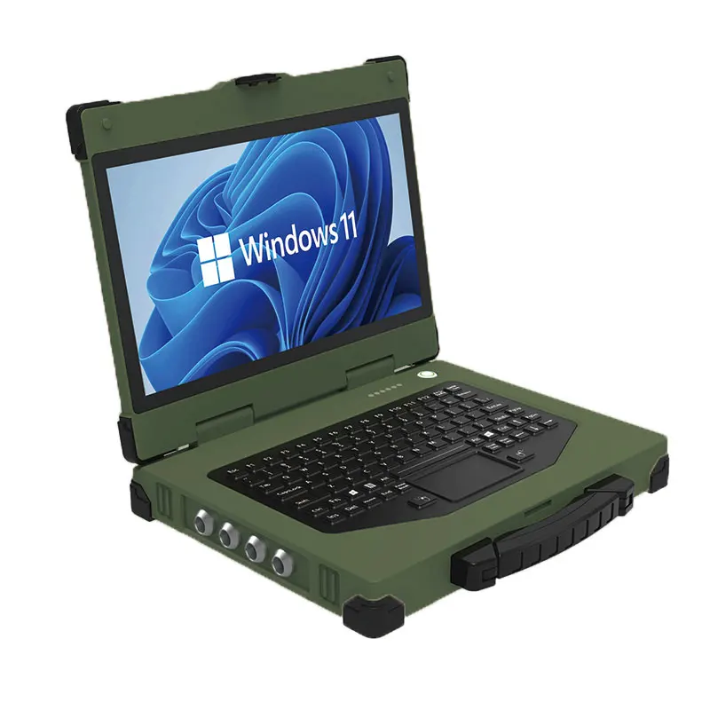 14 inch industrial Upward portable computer  I3/I5/I7quad core 3.8Ghz industrial laptop 88keys keyboard notebook computer