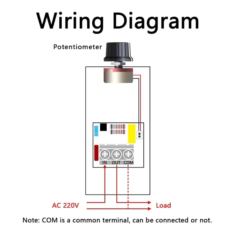 10000W SCR Motor Speed Controller High Power AC220V Voltages Regulator Dimming Attemperation Thermoregulation Board