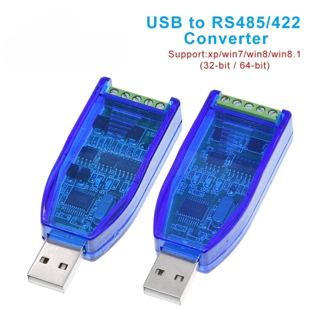 

Промышленный преобразователь USB в RS485/422 CH340G с улучшенной защитой, совместимый со стандартом RS-485 A, модуль-плата с разъемом