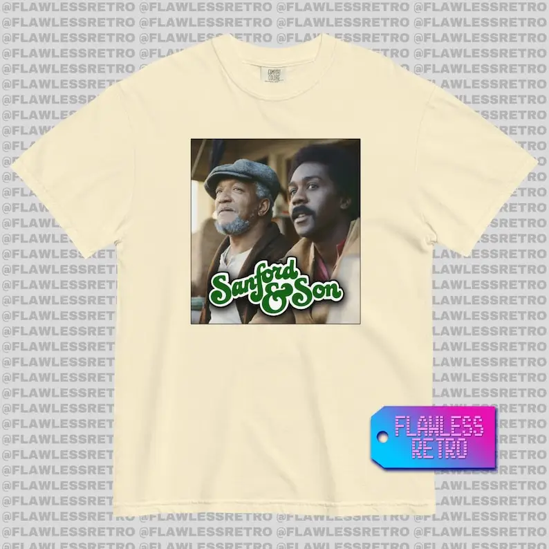 SANFORD AND SON Retro 70s & 80s Cult Tv Tee