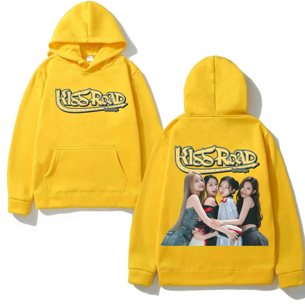 Kiss of Life 2025 New 후드 티 Kiss of Life 스웨트 패션 여성 필수 의류 유니섹스 캐주얼 풀오버 Y2K 편안한
