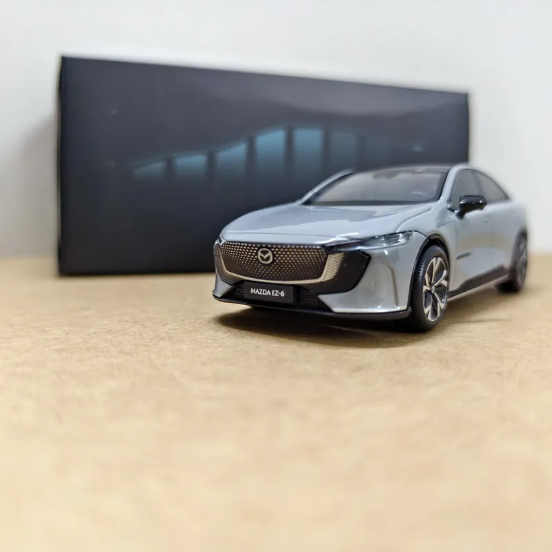 

Mazda Ez-6 1:43 Die-Casting Alloy Automobile Model Factory Chang 'An Original Factory With Customized License Plate As A Gift Fo
