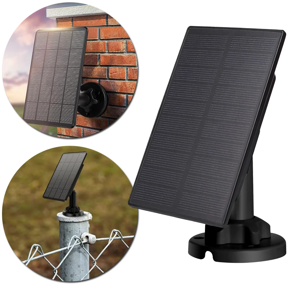 

3W 12V/6V Solar Panel Charger Build-in 5000mAH Battery Solar Panel Kit Solar Battery Charger Kit for Hunting Camera/Deer Feeder