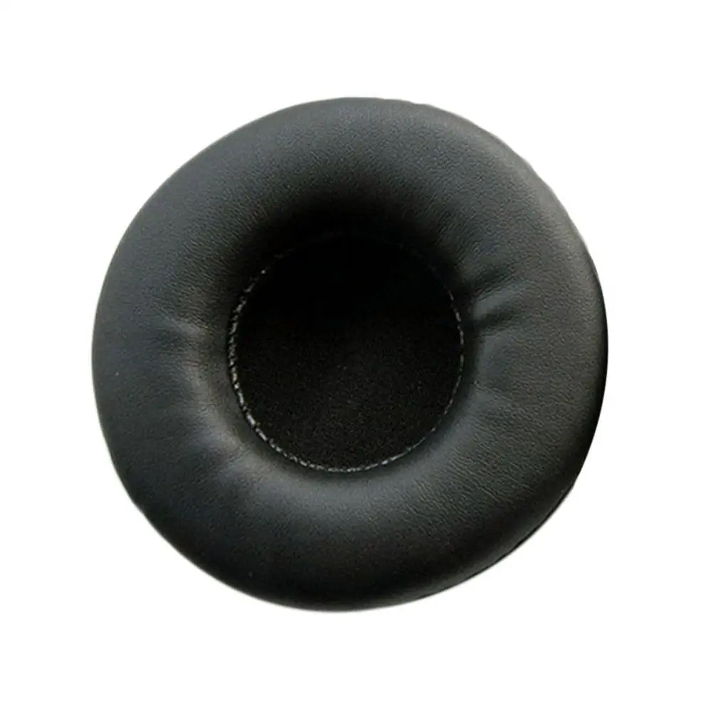 

2 Pcs Ear Muffs Earphone Case Cushion Headset Earmuff Cup Earmuffs Headphone Cover Black