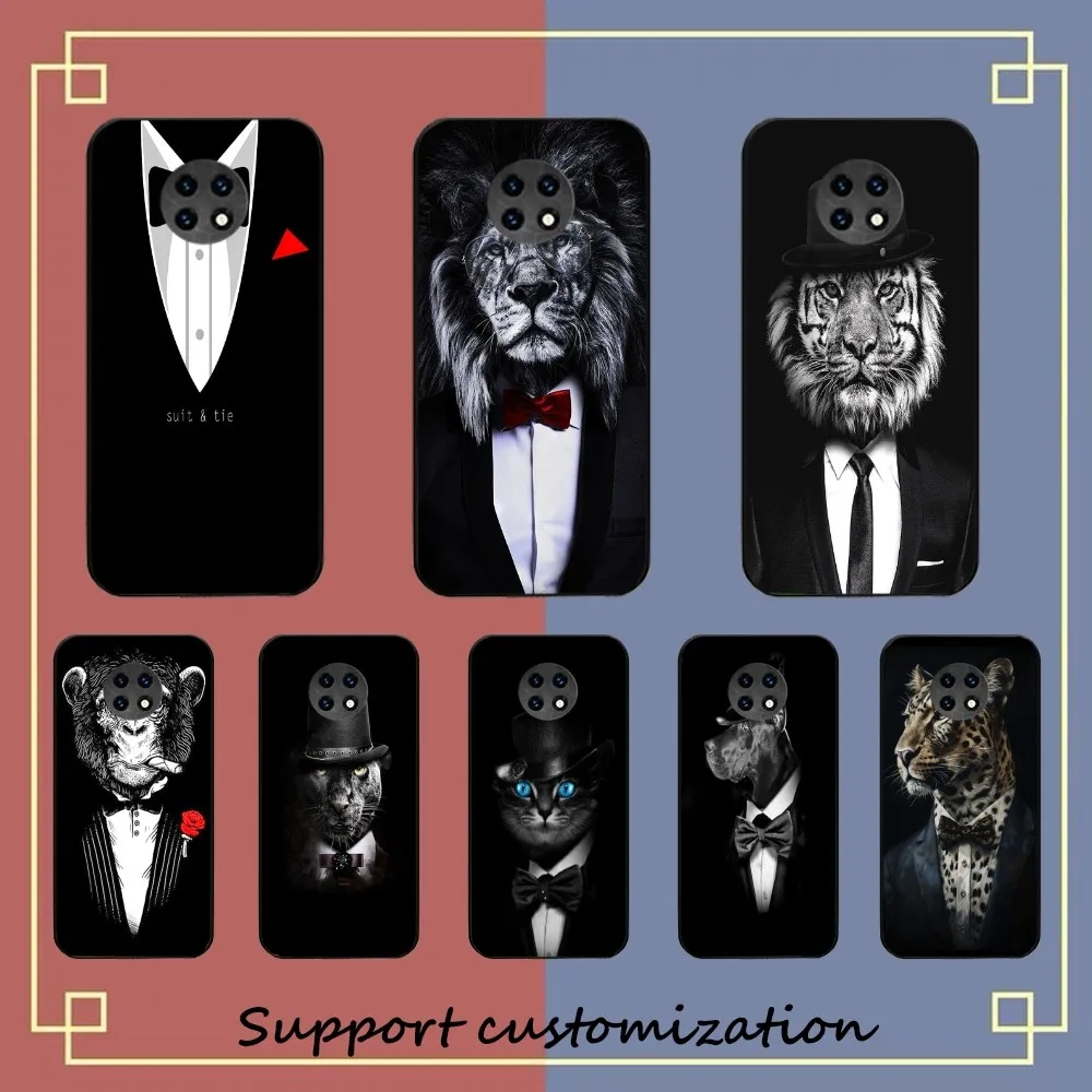 Man Suit Shirt Tie Phone Case For Redmi Note 4 X 5 A 6 7 8 T 9 9S 10 11 11S 11Epro Poco M3 pro