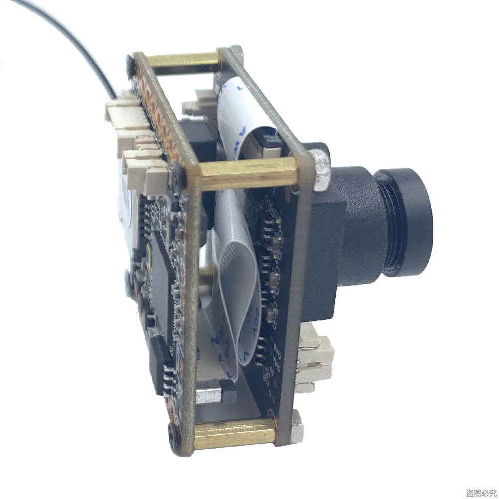 Super Starlight 0.001Lux полноцветная 5.0MP H.265 AI беспроводная SD-карта слот 128G аудио IP-камера с объективом платы 2,1 мм