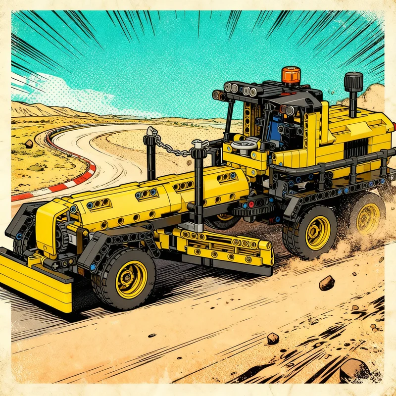 ตัวต่อ MOC รถเกรด 835 ชิ้น แบบจำลองทางเทคนิค ของขวัญคริสต์มาส ของเล่น DIY เสริมสร้างความคิดสร้างสรรค์  ตัวต่อเพื่อการศึกษา