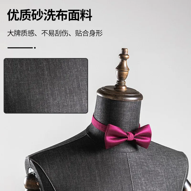 Stylish Male Mannequin Half Length Display Stand Fashion Boutique Props Premium Quality Ideal for Tuxedo Suits Formal Wear