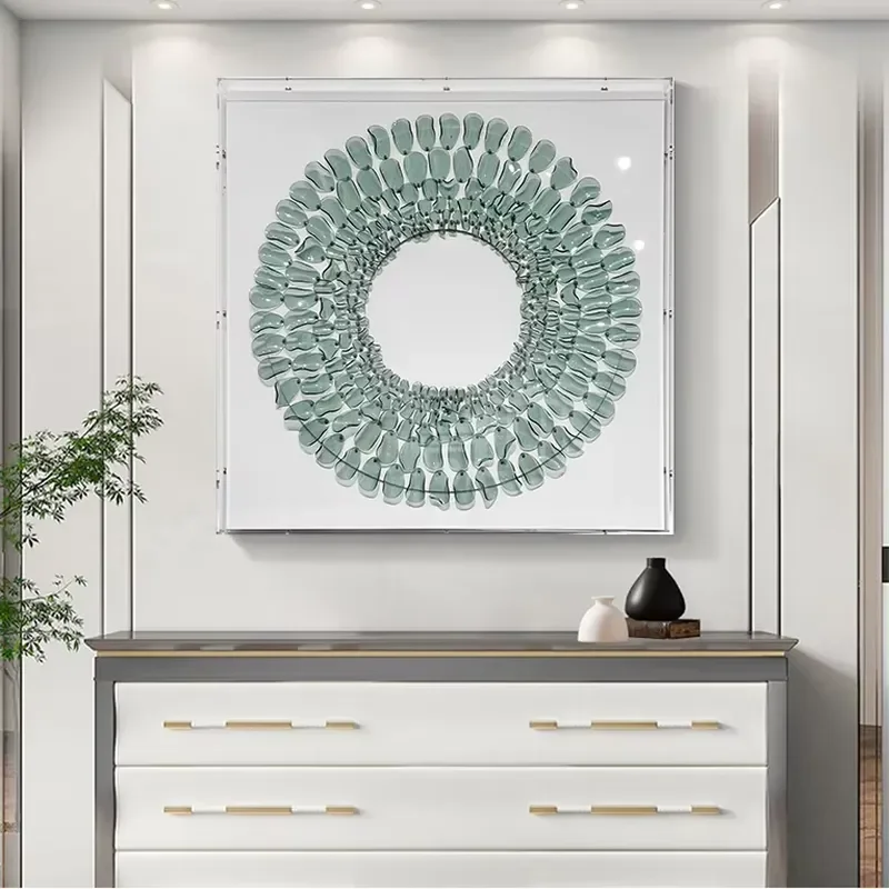 Modern Abstract Acrylic Wall Art Painting Trendy Luxury Hotel Decor Hanging Canvas Print Contemporary Home Office Decoration