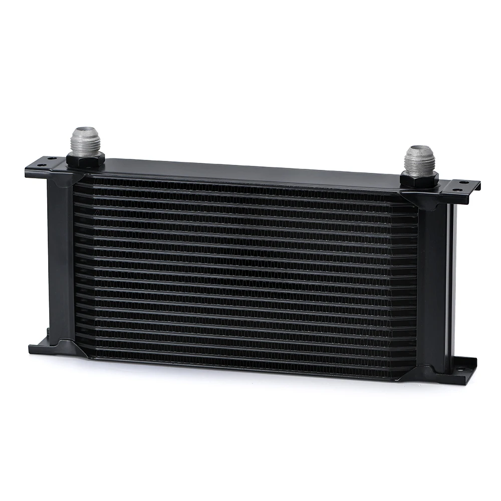 AN10 Aluminium Radiator 10/13/15/16/19/25/30 Rij Britse Type Auto Motoroliekoeler Koeling Radiator Vervanging Universele Koeler