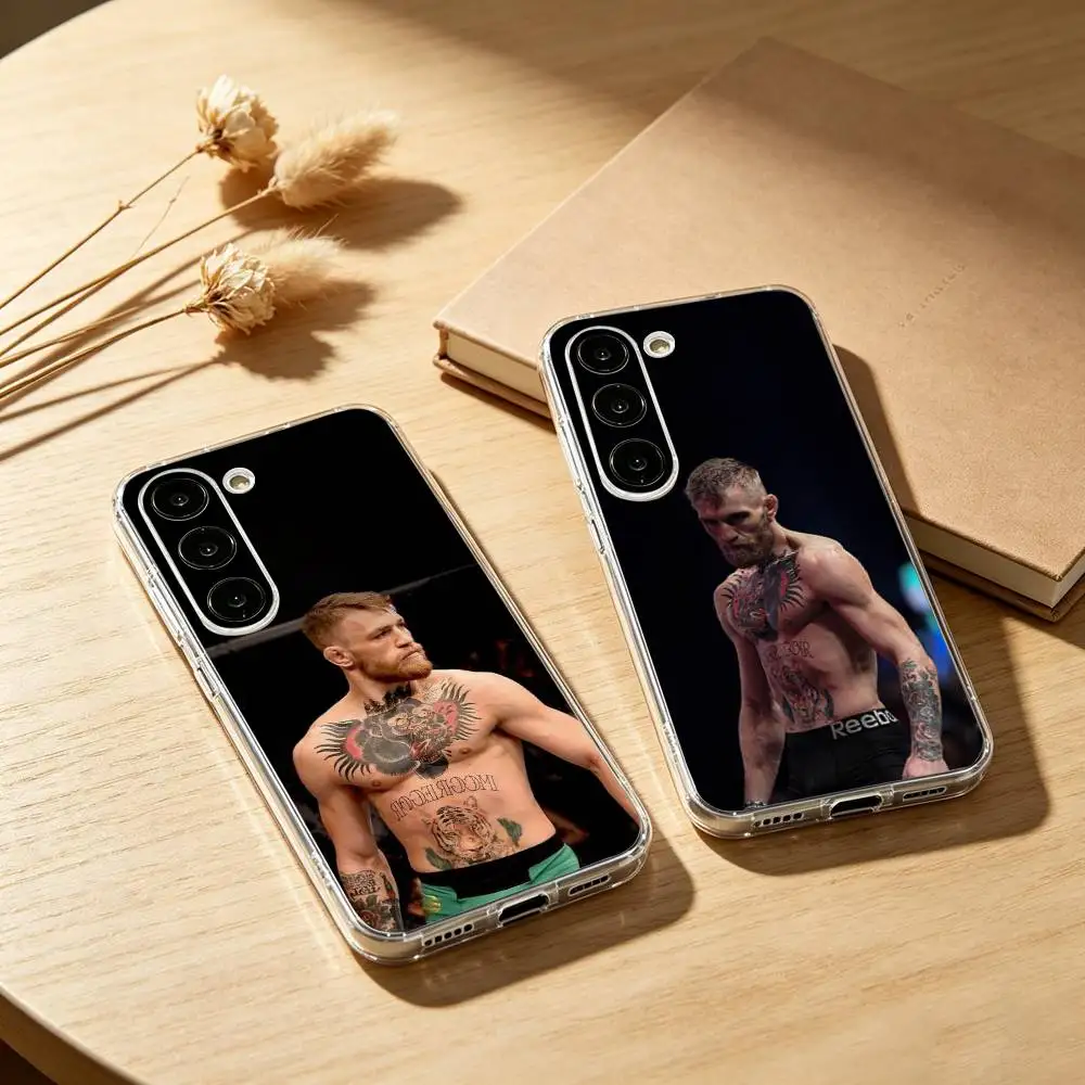 Funda de teléfono U-UFC Conor M-Mcgregor para Samsung Galaxy A91,80,73,72,71,53,52,32,31,22,21s,20, funda transparente