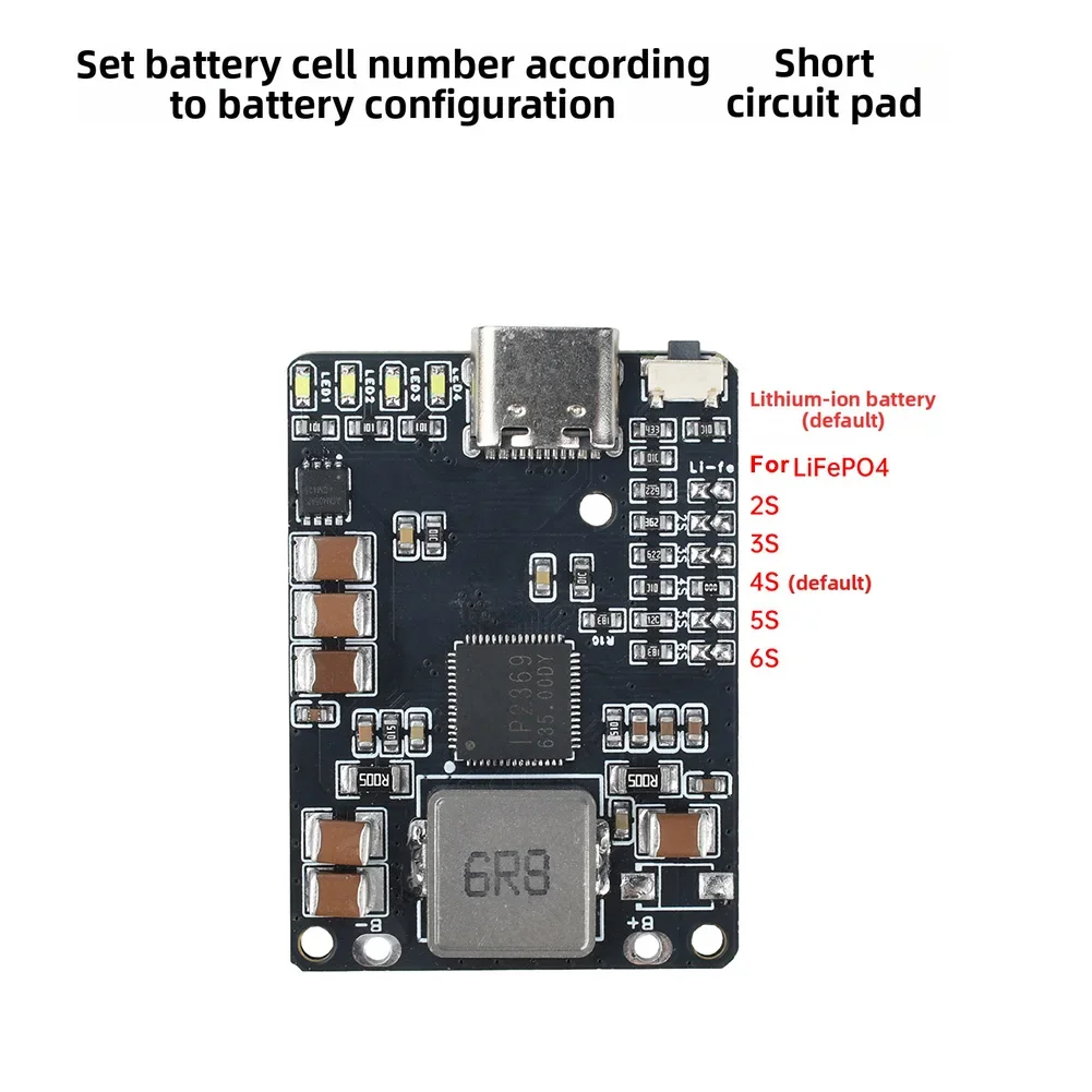 For Battery Maintenance Battery Protection Compact Charging Module Design Battery Charger Overcurrent Protection
