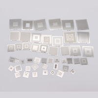 60pcs 56pcs 47pcs/lot Direct Heat BGA Reballing Stencils SMT SMD Chip Rpair For Game Console PS3 CPU PS4 GPU XBOX CXD WII