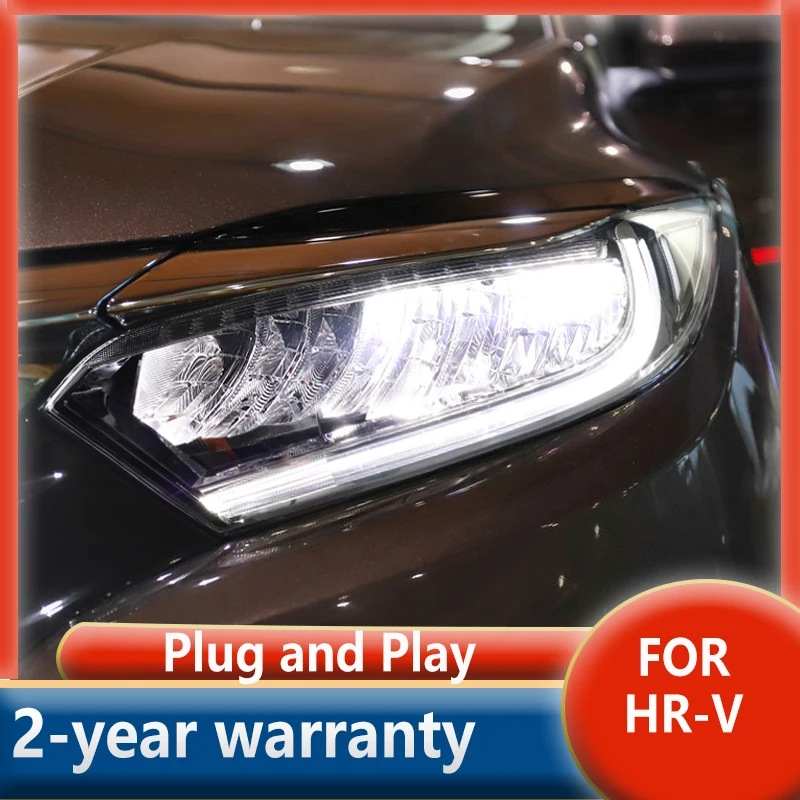 

Head Lamp for HR-V Headlights 2019 2020 HRV Vezel LED Headlight led DRL Double Lens Hid Bi Xenon Auto Accessories