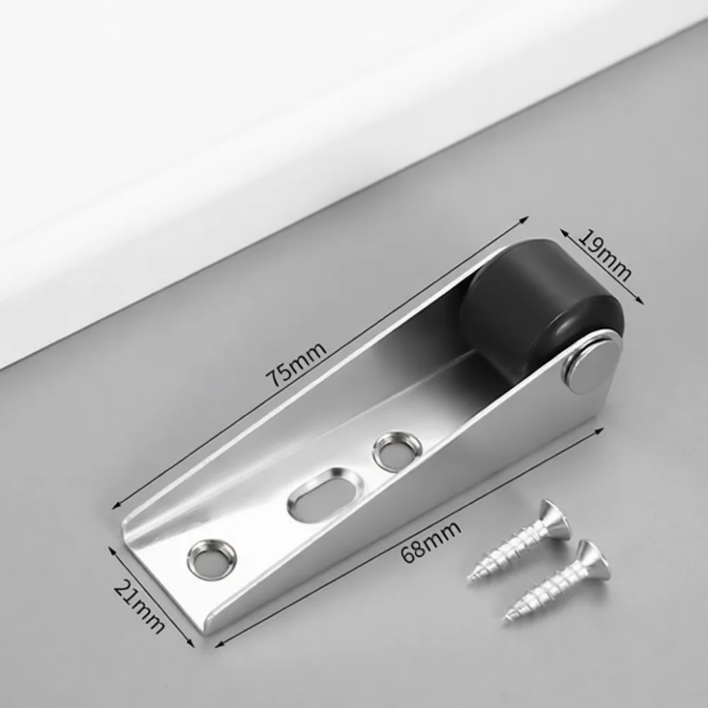 Premium Aluminum Door Support Roller Universal Anti Sagging Glide Wheel Silent Sliding Hardware For Interior Gates