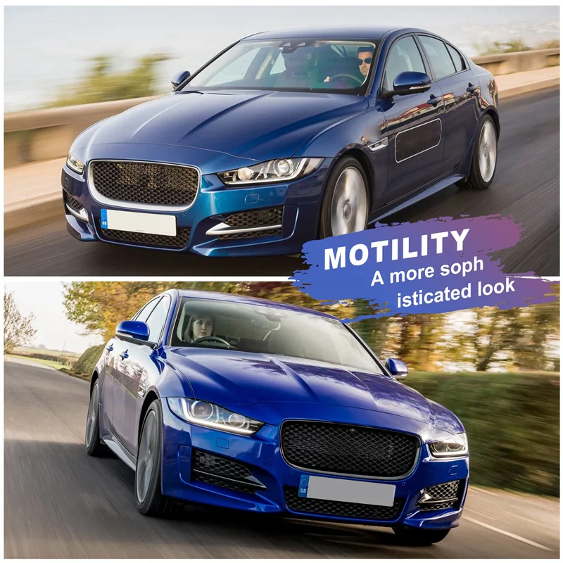 ชุดแต่งขอบกันชนหน้าโครเมียม สำหรับรถ Jaguar XE R-Sport ปี 2015-2019 รุ่น T4N5887 T4N5889