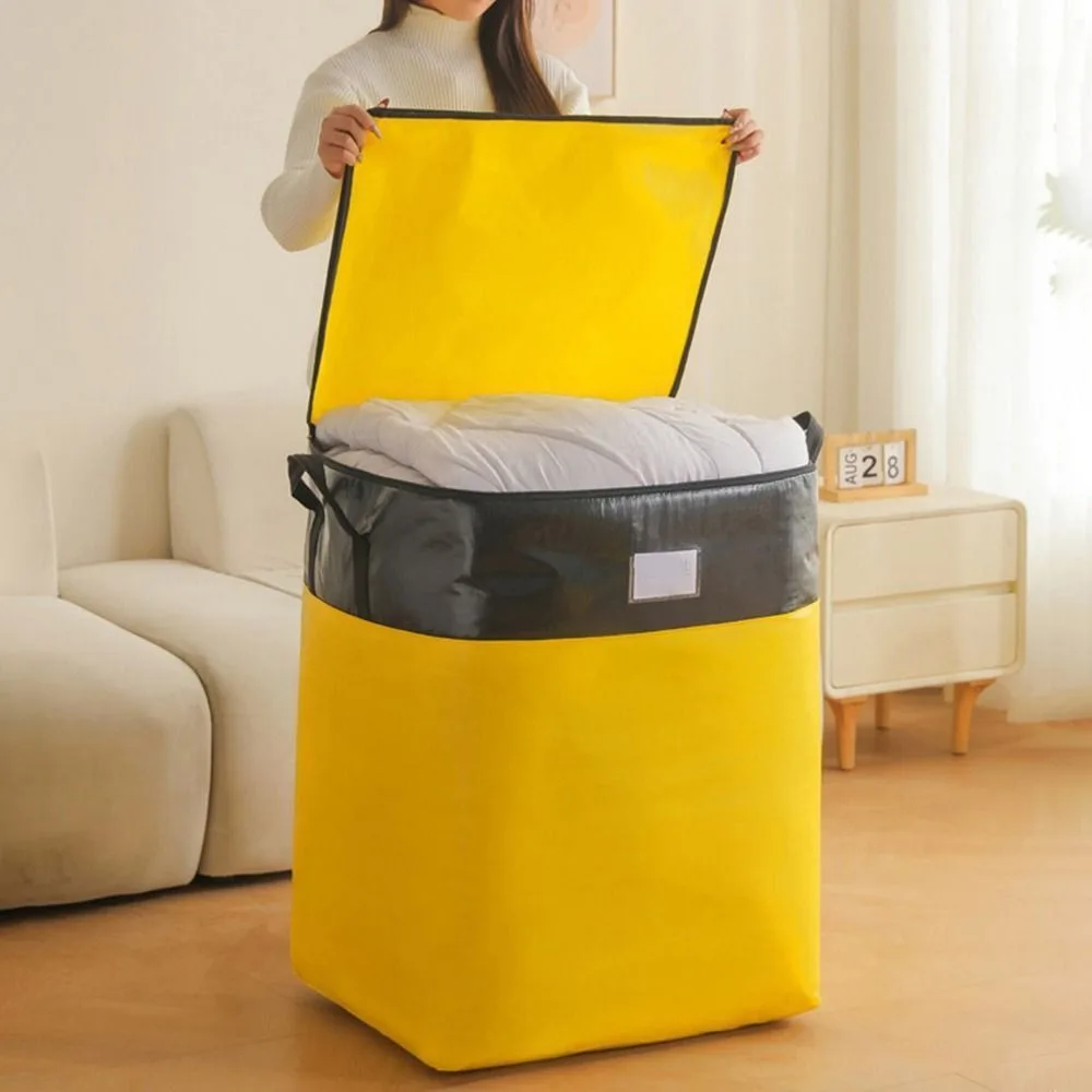 Large Capacity Moving Package Bag Durable Multifunctional Luggage Packing Bag Dustproof Waterproof Clothes Quilt Storage Bag