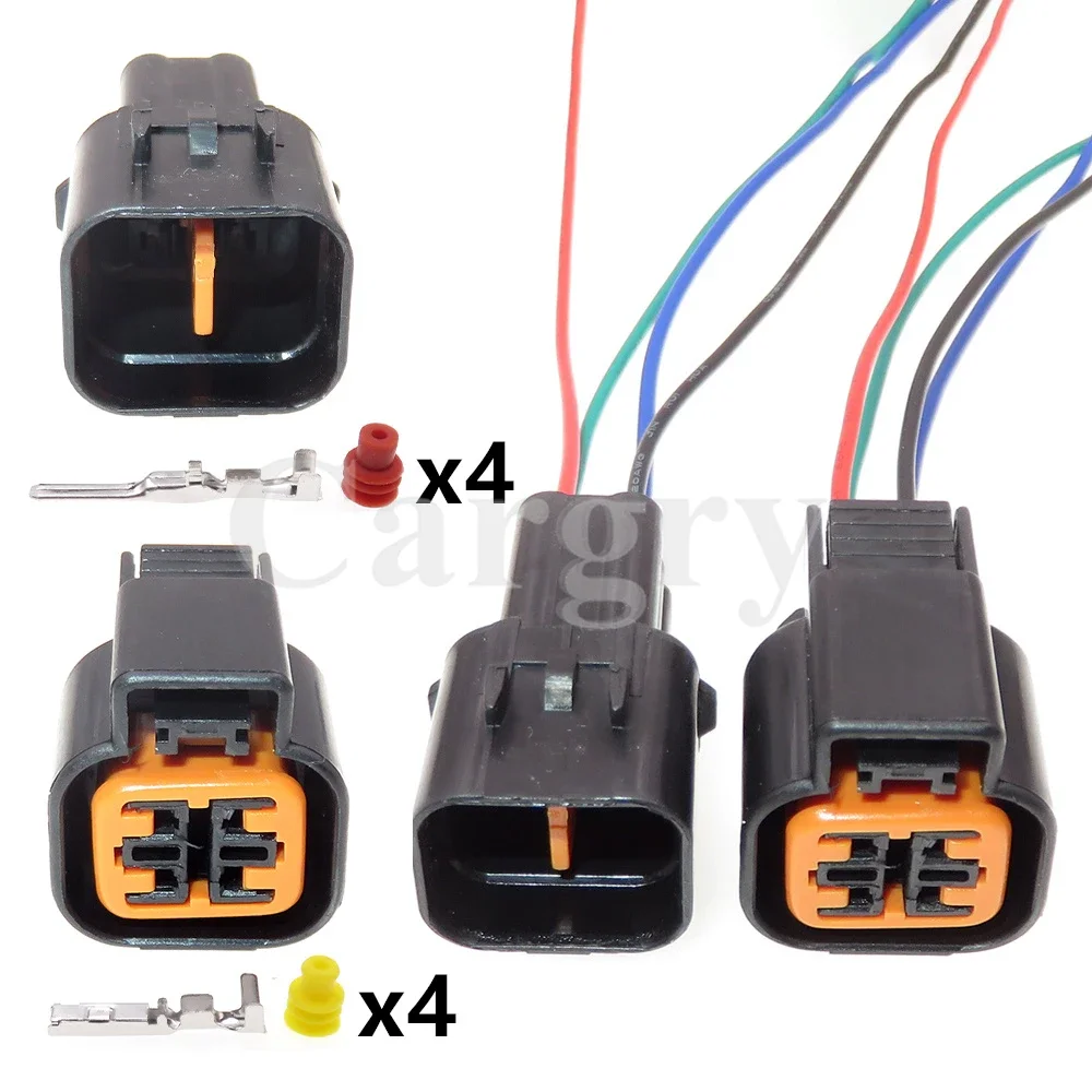

1 Set 4P KPB623-04620 PB621-04020 PB625-04027 AC Assembly Auto Oxygen Sensor Waterproof Cable Harness Socket For Hyundai Kia
