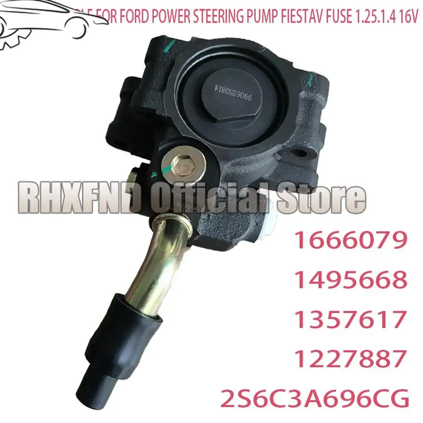 1666079 1426694 1357617 1227887 2S6C3A696CG Suitable for Ford Fiesta Fused Power Steering Pump 1.25 1.4 1.6 16V M-AZDA 2 DY 1.2
