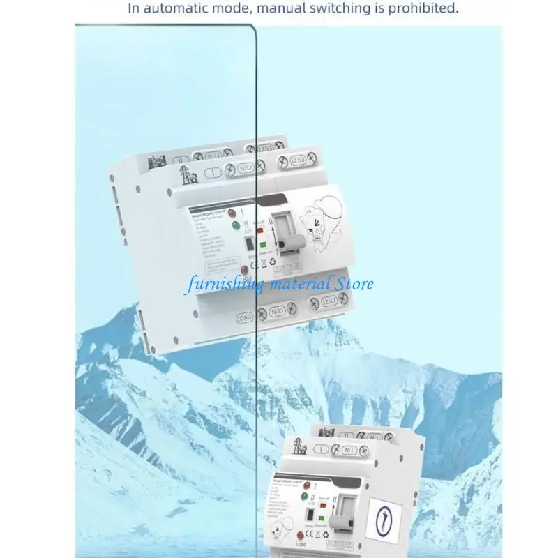 Y5GD Double Power Automatic Transfer Switches 63A Haupt-Backup-Versorgungsschalter