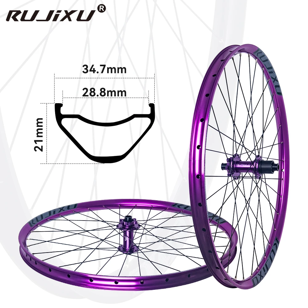 RUJIXU 60T Ratsche MTB AM Enduro Laufradsatz 29 27,5 26 Zoll 35 mm breite Rim148 Boost Nabe 142 Steckachse 135 QR Fahrradrad – Detail 15
