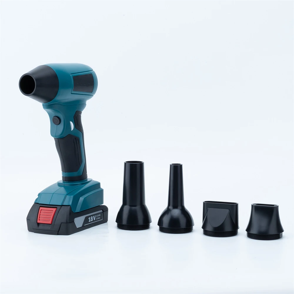 منفاخ نفاث بدون فرش لبطارية ليثيوم ديوالت/ميلووكي/ماكيتا/بوش20 فولت 130000 دورة في الدقيقة 4 سرعات مروحة توربو عنيفة محمولة