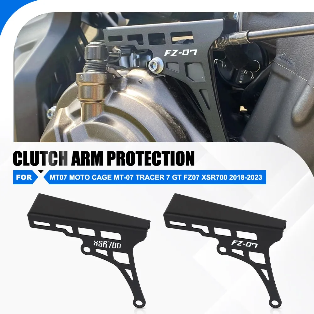 

For YAMAHA MT07 Moto Cage MT-07 Tracer 7 GT FZ07 XSR700 2018 2019 2020 2021 2022 2023 Clutch Arm Extension Device Protection