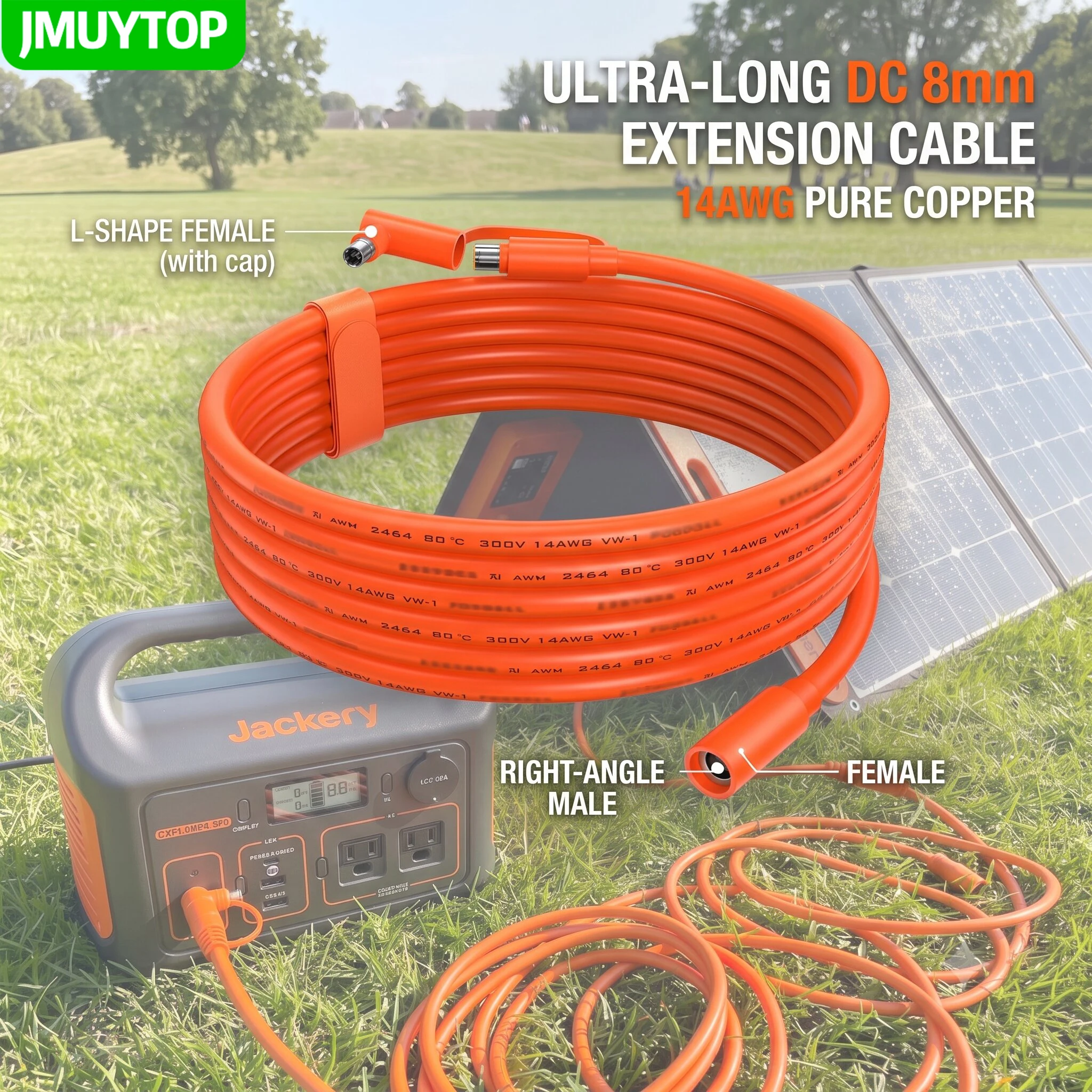 jmuytop-14awg-dc-7909-8020-ソーラーパネル延長ケーブル-dc8mm-メス-オス-ef-ecoflow-jackery-ポータブル電源用