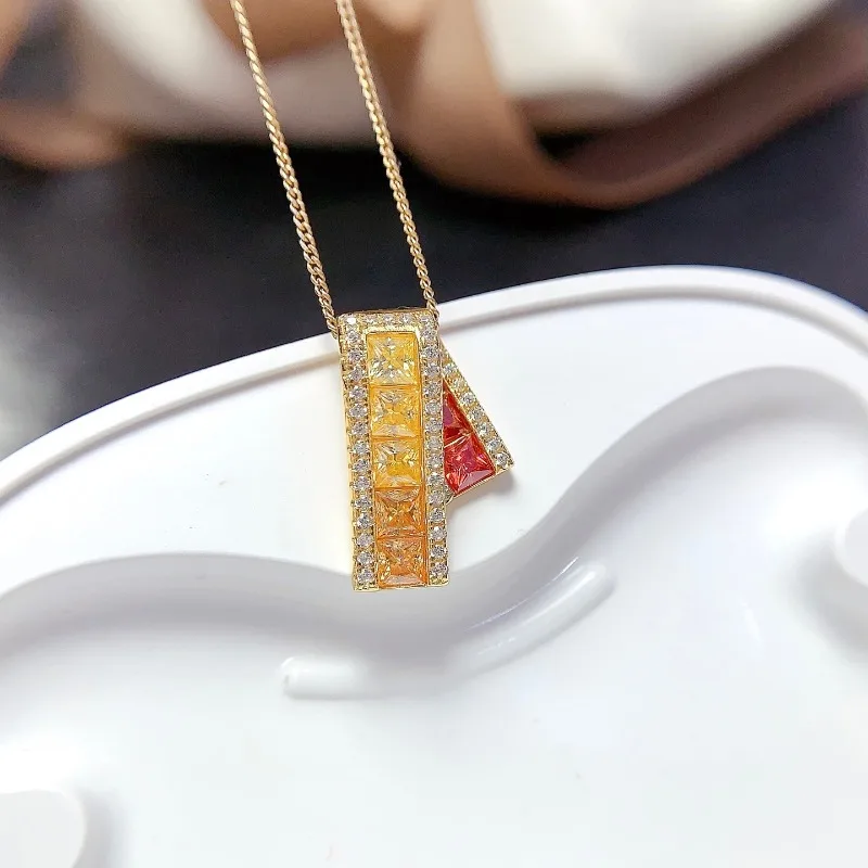 

Подвеска Moissantie квадратной огранки 3x3 мм, подарок, стерлинговое серебро S925, муассанит, очаровательные ювелирные изделия, оптовая продажа