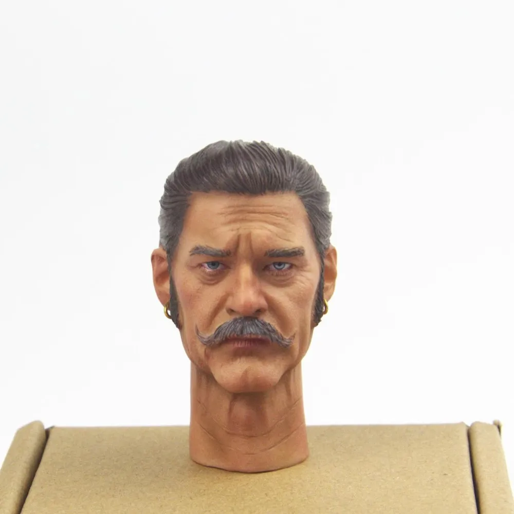 BROWN ART 1/6 Male Soldier Napoleon Era Old Guard Small Plait Head Carving Model For 12'' Action Figure Body In Stock view 2