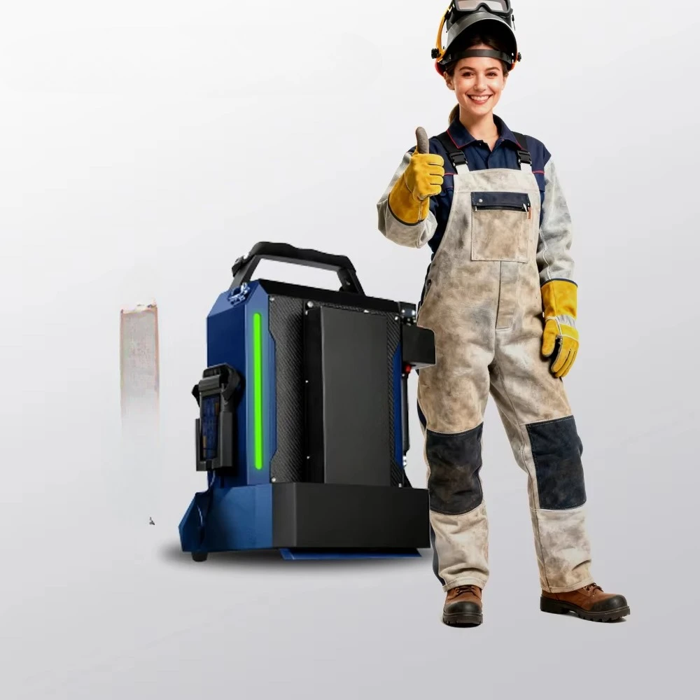 

Портативная высокоэффективная импульсная очистительная машина DMK Backpack SUV для удаления ржавчины и промышленной очистки поверхностей