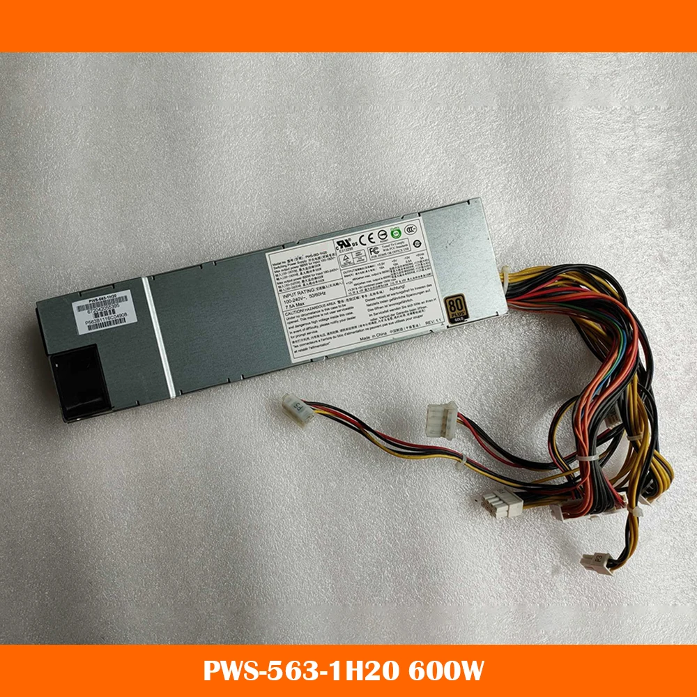 

Server Power Supply For Supermicro PWS-563-1H20 600W 1U High Quality Fast Ship