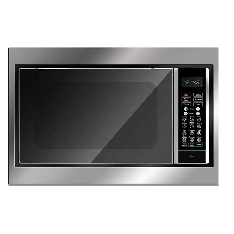 Встроенная микроволновая печь емкостью 30 л с грилем