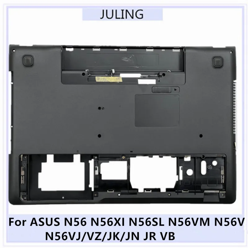 NEW Original For ASUS N56 N56XI N56SL N56VM N56V N56D N56DP N56VJ N56VZ N56JK Laptop Housing Lower Bottom Case with Speaker