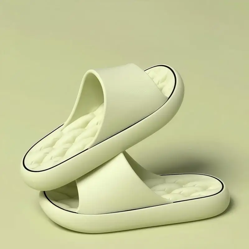 شباشب حمام نسائية عصرية راقية للاستحمام والمنزل شباشب للنساء داخلية غير قابلة للانزلاق وغير نتن للصيف شباشب أرضية داخلية للفندق