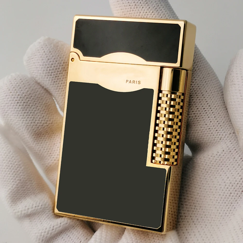 Novelty Lacquer Cigarette Lighter Single Soft Flame Butane Gas Lighter For Father's  Day Gift STD Limited Edition D Brand - Image 2