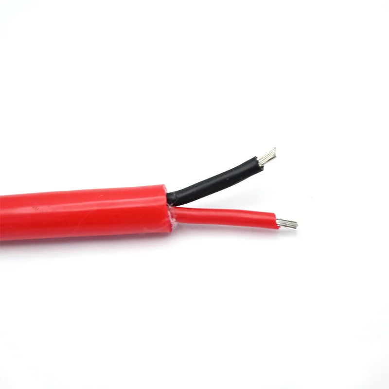 High Temperature Silicone Rubber Cable 2 3 4 5 Core 1mm² 1.5mm² 2.5mm² Multicore Flexible Silicon Power Cord Electric Cable