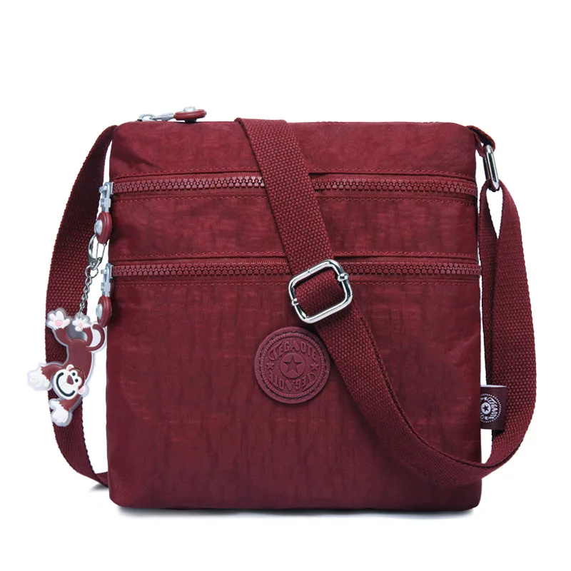 High Quality Summer Men Women Shoulder Messenger Bag Small Cross Body Phone Purse Lightweight Blue Grey Black Red Purple M0910