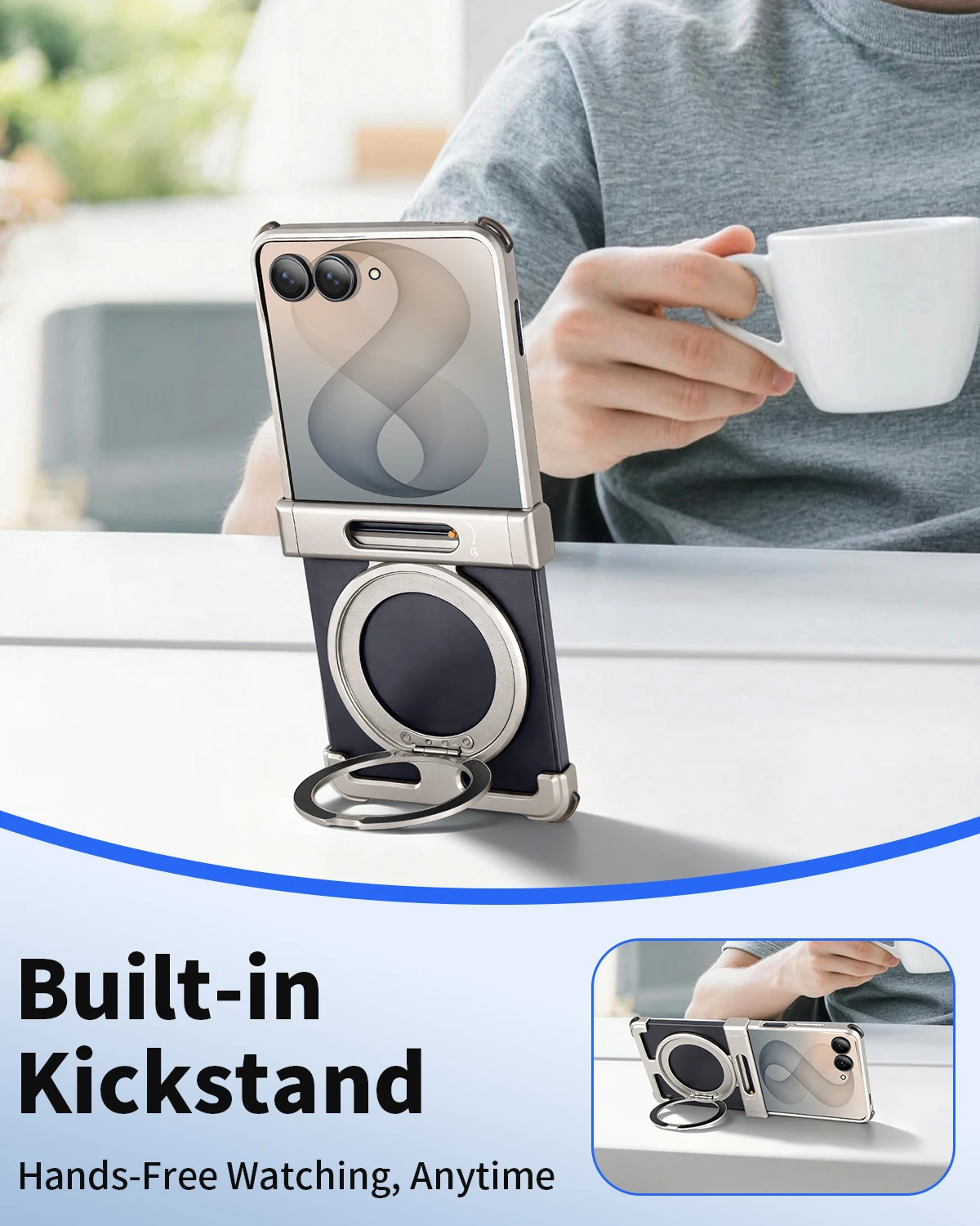 Oatsbasf Metal Bumper Phone Ca - Phone Kickstand Ring review and price