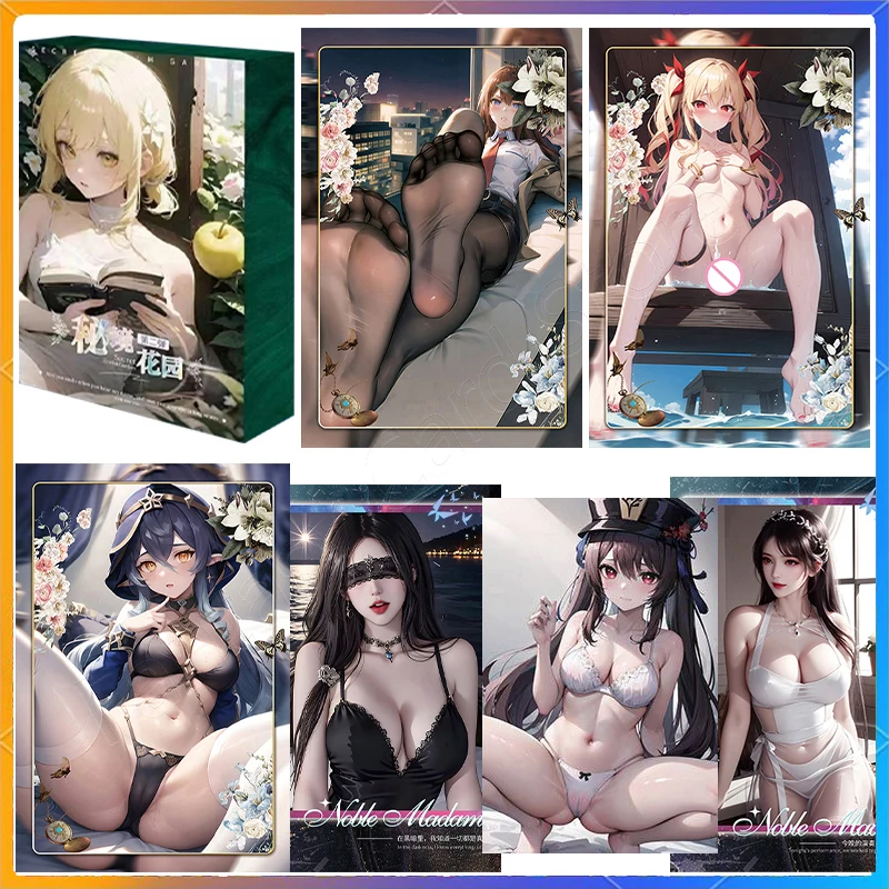 Sexy Girls Anime ACG Card Goddess Story Collection Loli Uniform Bikini Black Silk Adult Hobbies Sex Interesting Card Sex Nude