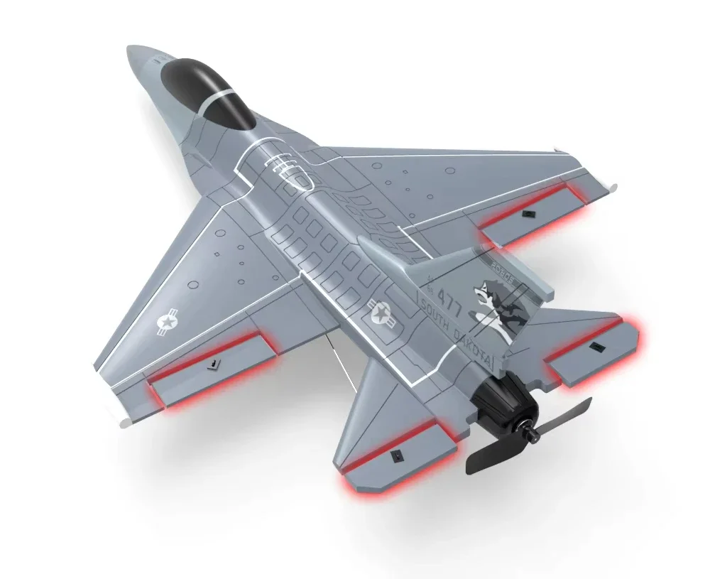 4-Channel Thermal EPP Remote Control, Foam Remote Control Jet Plane Model, Fixed Wing Glide