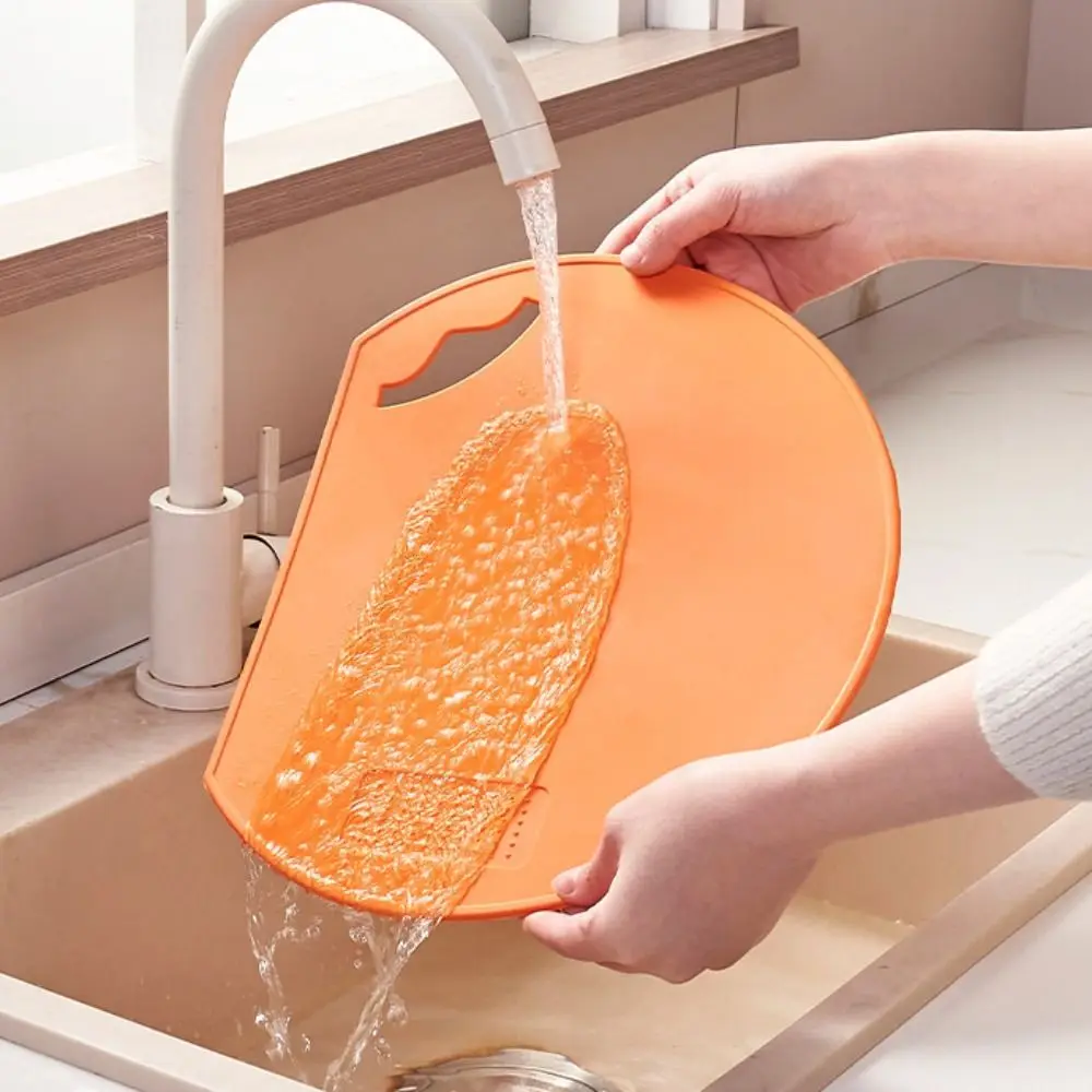 Anti-Bacterial TPU Cutting Board Anti-Mold Food Grade Kitchen Chopping Block Multi-Functional Odor-Free Vegetable Cutting Board