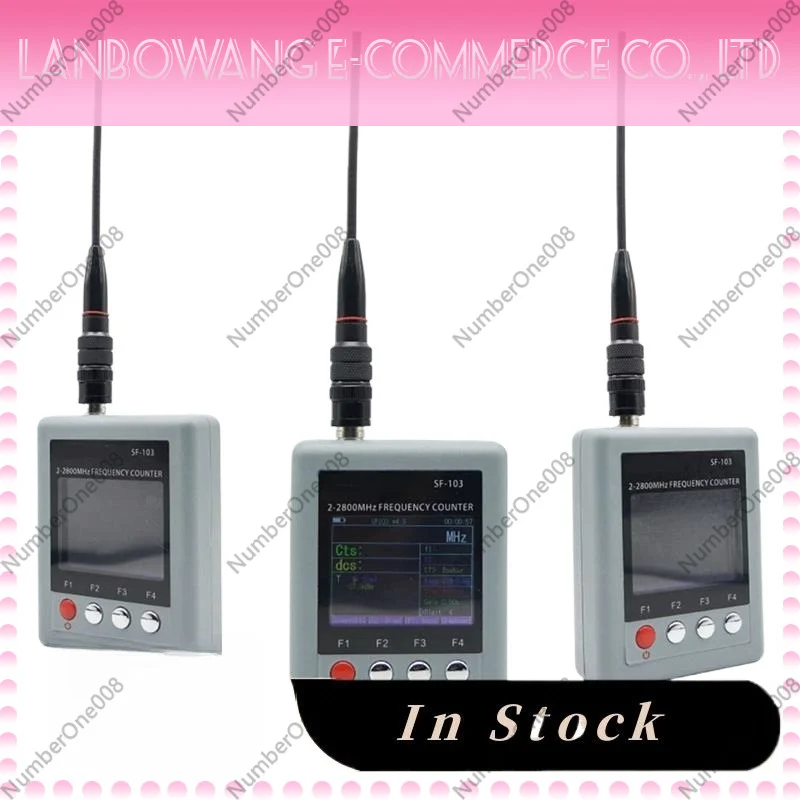 SF-103 Frequency Counter, 2MHz-2800MHz DMR Signal Meter with CTCSS/DCS
