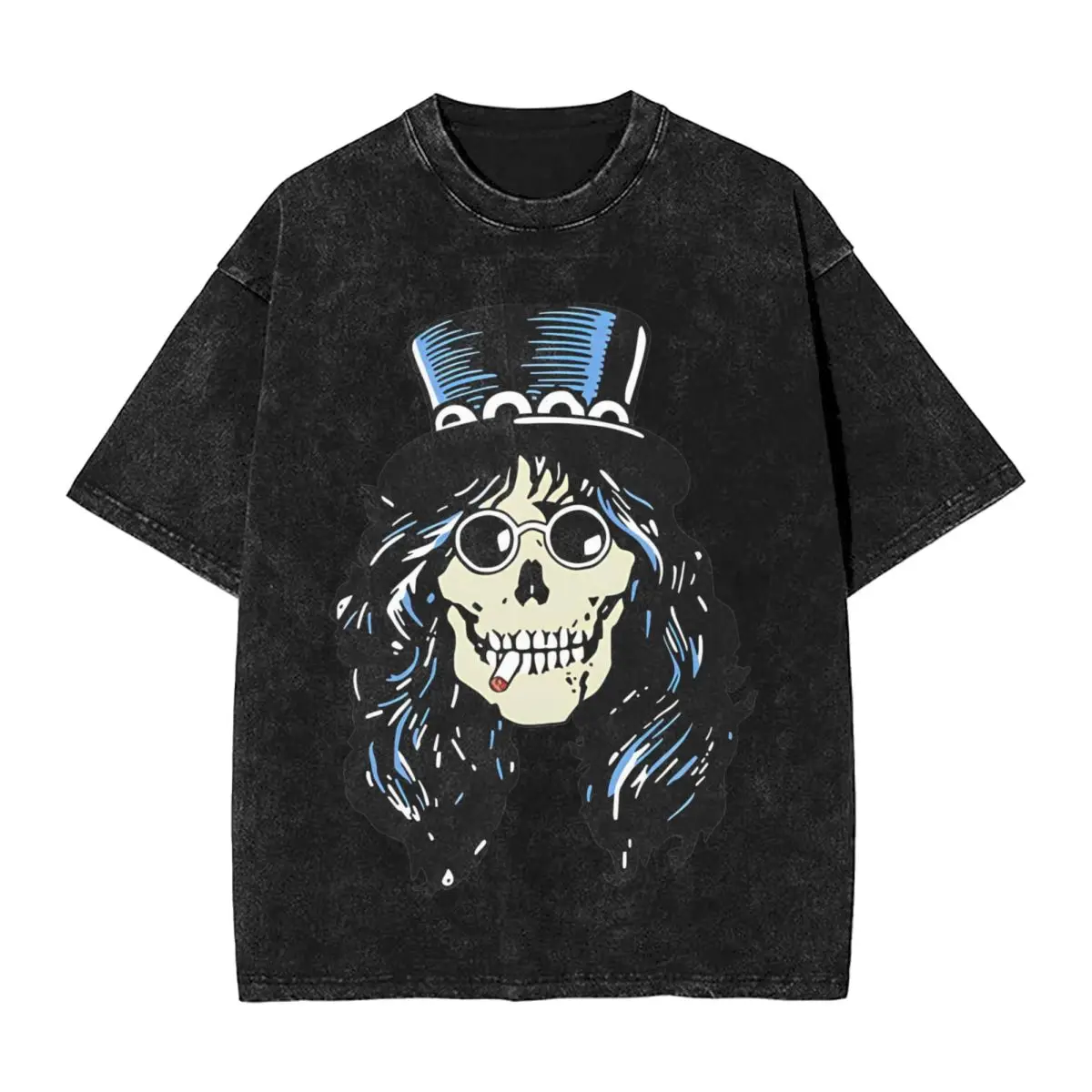 

Slash Guns N Roses Washed T Shirts Streetwear Hip Hop Vintage T-Shirt Rock Band Tees for Men Women Short Sleeve Oversize Printed